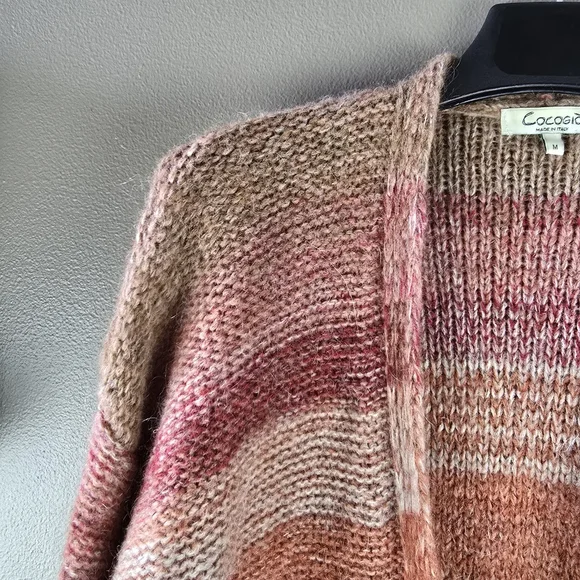 Cocogio spice open front cardigan sweater medium - Picture 5 of 9